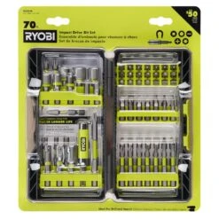 Ryobi 70-Piece Impact Rated Driving Kit With 65-Piece Drill And Impact Drive Kit 23 Ryobi 70-Piece Impact Rated Driving Kit With 65-Piece Drill And Impact Drive Kit -RYOBI TOOLS SALE ryobi drill bit combination sets ar2040 a986501 fa 1000