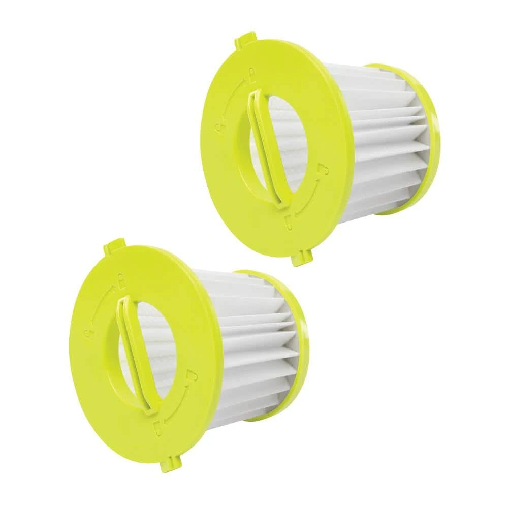 Ryobi Hand Vacuum Replacement HEPA Filters (2-Pack) 1 Ryobi Hand Vacuum Replacement HEPA Filters (2-Pack)