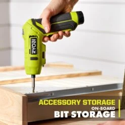 Ryobi USB Lithium Screwdriver Kit With 2.0 Ah USB Lithium Battery, Charging Cable, 3 Ah Battery, & USB Lithium 3-Port Charger -RYOBI TOOLS SALE ryobi electric screwdrivers fvd50k fvch01 fvb03 66 1000