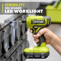 Ryobi ONE+ 18V Cordless 1/4 In. Hex Screwdriver Kit With 1.5 Ah Battery And Charger -RYOBI TOOLS SALE ryobi electric screwdrivers pcl212k1 1d 1000