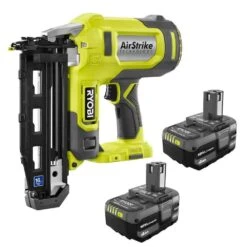 Ryobi ONE+ 18V AirStrike 16-Gauge Cordless Finish Nailer With ONE+ 18V Lithium-Ion 4.0 Ah Battery (2-Pack) -RYOBI TOOLS SALE ryobi finishing nailers p326 pbp2005 d4 1000