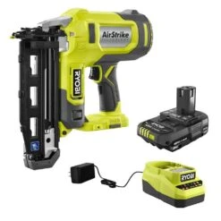Ryobi ONE+ Airstrike 16GA Straight Finish Nailer Kit With 2.0Ah Battery And Charger