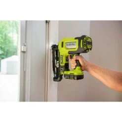 Ryobi ONE+ 18V Airstrike 18GA Brad And 16GA Straight Finish Nailer Kit 2.0Ah Battery And Charger -RYOBI TOOLS SALE ryobi finishing nailers pcl1202k 1f 1000
