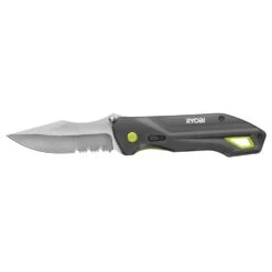 Ryobi Spring Assisted Folding Knife With 3.25 In. Blade