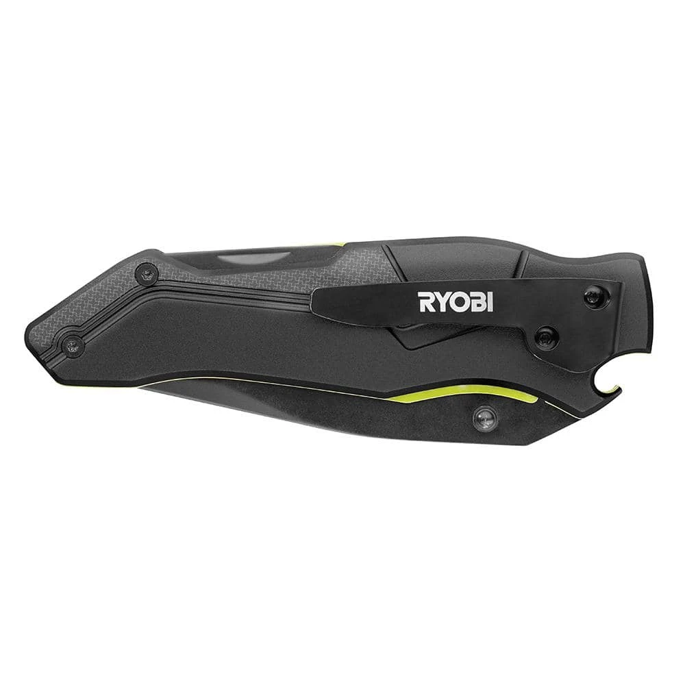 Ryobi Multi-Function Folding Knife With 3.25 In. Blade 3 Ryobi Multi-Function Folding Knife With 3.25 In. Blade - Image 3