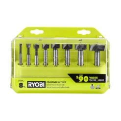 Ryobi Steel Forstner Drill Bit Set (8-Piece)