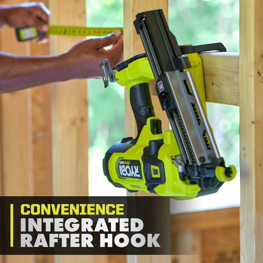 Ryobi ONE+ HP Brushless Cordless 21° Framing Nailer Kit With 4.0 Ah HIGH PERFORMANCE Battery And Charger 4 Ryobi ONE+ HP Brushless Cordless 21° Framing Nailer Kit With 4.0 Ah HIGH PERFORMANCE Battery And Charger - Image 4