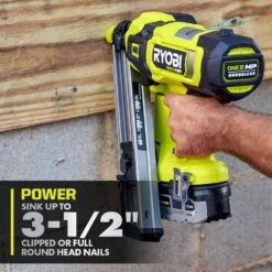 Ryobi ONE+ HP 18V Brushless Cordless AirStrike 30° Framing Nailer (Tool Only) With 30° Extended Capacity Magazine -RYOBI TOOLS SALE ryobi framing nailers pbl350b a102em301 1d 1000