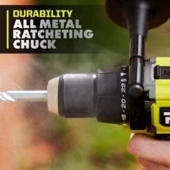 Ryobi ONE+ HP 18V Brushless Cordless 1/2 In. Hammer Drill Kit 4.0 Ah HIGH PERFORMANCE Battery, Charger, And Bag -RYOBI TOOLS SALE ryobi hammer drills pblhm102k1 c3 1000