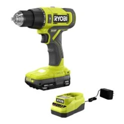Ryobi ONE+ 18V Cordless 1/2 In. Hammer Drill Kit With 1.5 Ah Battery And Charger