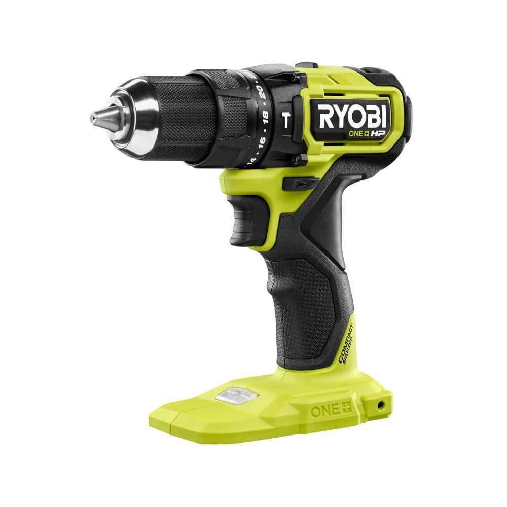 Ryobi ONE+ HP 18V Brushless Cordless Compact 1/2 In. Hammer Drill/Driver (Tool Only) 1 Ryobi ONE+ HP 18V Brushless Cordless Compact 1/2 In. Hammer Drill/Driver (Tool Only)