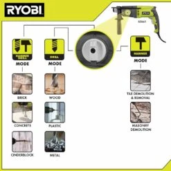 RYOBI TOOLS SALE -RYOBI TOOLS SALE ryobi hammer drills sds65 e1 1000