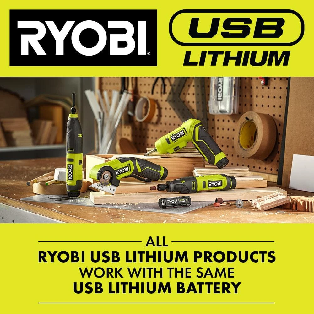 Ryobi USB Lithium Compact Flashlight Kit With FREE 2.0Ah USB Lithium Battery 12 Ryobi USB Lithium Compact Flashlight Kit With FREE 2.0Ah USB Lithium Battery - Image 12