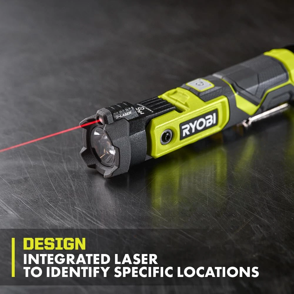 Ryobi USB Lithium Cordless Pivoting 625 Lumens Rechargeable Head Flashlight Kit With 2.0 Ah Battery And Charging Cable 5 Ryobi USB Lithium Cordless Pivoting 625 Lumens Rechargeable Head Flashlight Kit With 2.0 Ah Battery And Charging Cable - Image 5