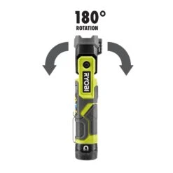 Ryobi USB Lithium Pivoting 625 Lumens Head Light Kit With USB Lithium 2.0 Ah Battery, Charging Cable & 3.0 Ah Battery (2-Pack) -RYOBI TOOLS SALE ryobi handheld flashlights fvl54k fvb203 4f 1000