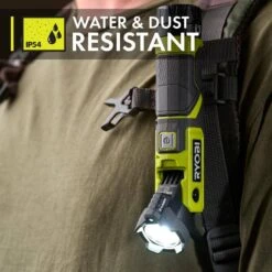 Ryobi USB Lithium Pivoting 625 Lumens Head Light Kit With USB Lithium 2.0 Ah Battery, Charging Cable & 3.0 Ah Battery (2-Pack) -RYOBI TOOLS SALE ryobi handheld flashlights fvl54k fvb203 c3 1000