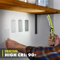 Ryobi USB Lithium Inspection Light Kit With 2.0 Ah Battery And Charging Cable With FREE USB Lithium 2.0 Ah Battery -RYOBI TOOLS SALE ryobi handheld flashlights fvl56k fvb02 c3 1000