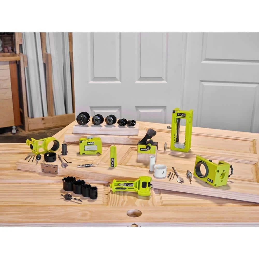 Ryobi Wood/Metal Door Lock Installation Kit 12 Ryobi Wood/Metal Door Lock Installation Kit - Image 12