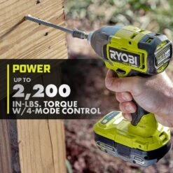 Ryobi ONE+ HP 18V Brushless Cordless 1/4 In. 4-Mode Impact Driver (Tool Only) -RYOBI TOOLS SALE ryobi impact drivers pblid02b 1d 1000