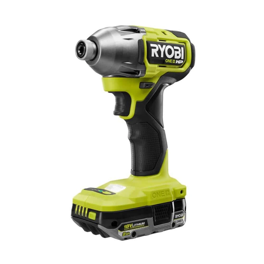 Ryobi ONE+ HP 18V Brushless Cordless 1/4 In. 4-Mode Impact Driver Kit W/(2) 2.0 Ah HIGH PERFORMANCE Battery, Charger, Bag 7 Ryobi ONE+ HP 18V Brushless Cordless 1/4 In. 4-Mode Impact Driver Kit W/(2) 2.0 Ah HIGH PERFORMANCE Battery, Charger, Bag - Image 7