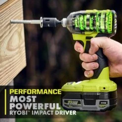 Ryobi ONE+ HP 18V Brushless Cordless 4-Mode Impact Driver (Tool Only) -RYOBI TOOLS SALE ryobi impact drivers pblid04b a0 1000
