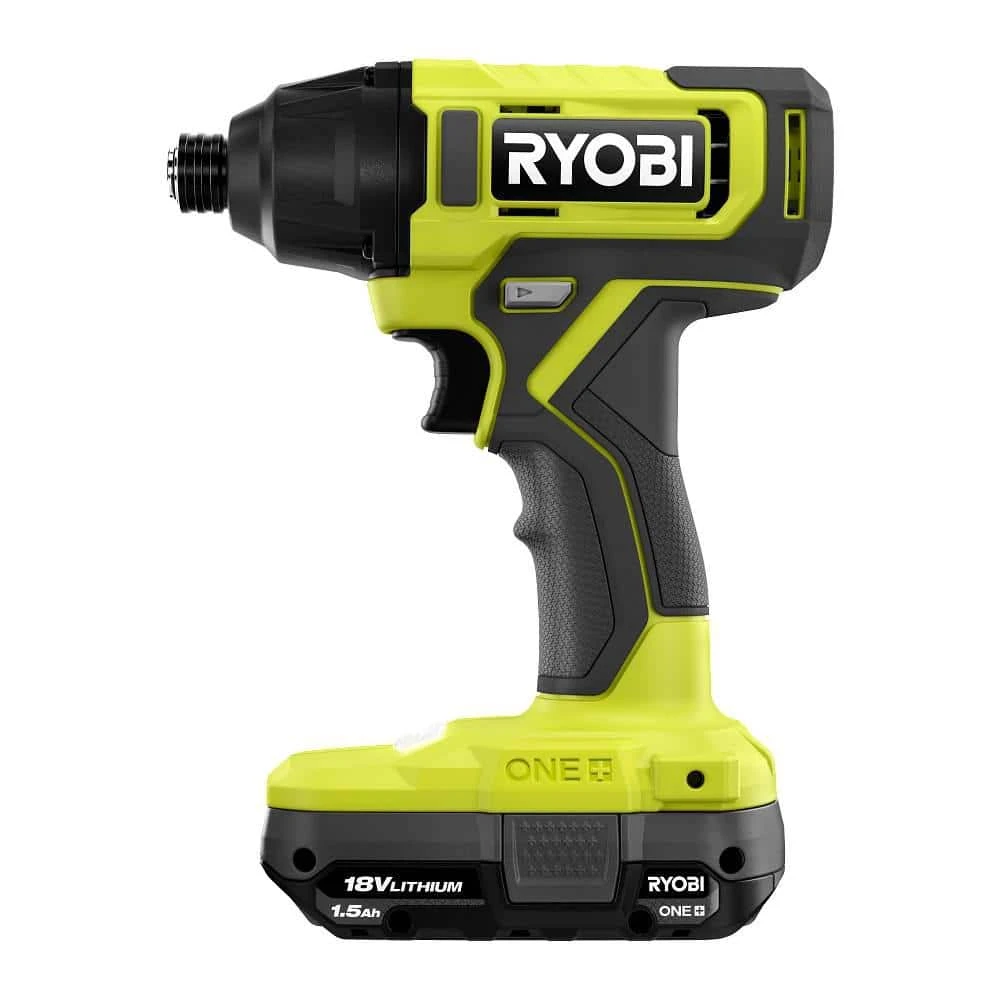Ryobi ONE+ 18V Cordless 1/4 In. Impact Driver Kit With 1.5 Ah Battery, Charger, And Drill And Impact Drive Kit (40-Piece) 10 Ryobi ONE+ 18V Cordless 1/4 In. Impact Driver Kit With 1.5 Ah Battery, Charger, And Drill And Impact Drive Kit (40-Piece) - Image 10
