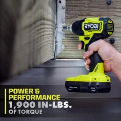Ryobi ONE+ HP 18V Brushless Cordless Compact Impact Driver Kit With 18V 2.0 Ah HIGH PERFORMANCE Battery And Charger 18 Ryobi ONE+ HP 18V Brushless Cordless Compact Impact Driver Kit With 18V 2.0 Ah HIGH PERFORMANCE Battery And Charger -RYOBI TOOLS SALE ryobi impact drivers psbid02k 1d 1000