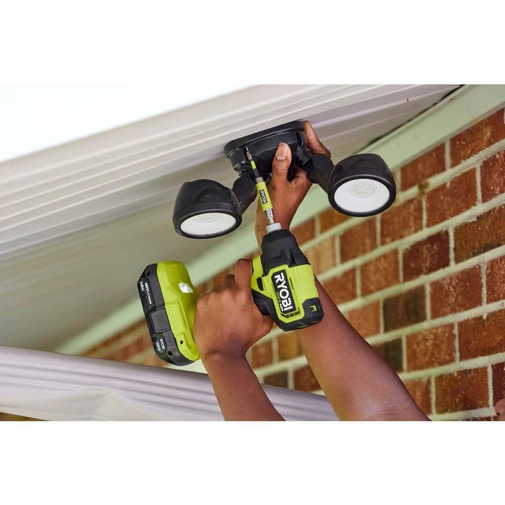 Ryobi ONE+ HP 18V Brushless Cordless Compact Impact Driver Kit With 18V 2.0 Ah HIGH PERFORMANCE Battery And Charger 10 Ryobi ONE+ HP 18V Brushless Cordless Compact Impact Driver Kit With 18V 2.0 Ah HIGH PERFORMANCE Battery And Charger - Image 10