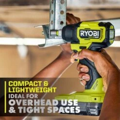 Ryobi ONE+ HP 18V Brushless Cordless Compact Impact Driver Kit With 18V 2.0 Ah HIGH PERFORMANCE Battery And Charger 17 Ryobi ONE+ HP 18V Brushless Cordless Compact Impact Driver Kit With 18V 2.0 Ah HIGH PERFORMANCE Battery And Charger -RYOBI TOOLS SALE ryobi impact drivers psbid02k a0 1000