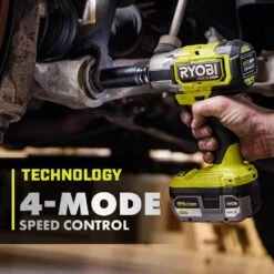 Ryobi ONE+ HP 18V Brushless Cordless 4-Mode 1/2 In. Impact Wrench (Tool Only) W/ 1/2 In. SAE Deep Impact Socket Set (11-PC) -RYOBI TOOLS SALE ryobi impact wrenches p262 rhmtis31101 66 1000