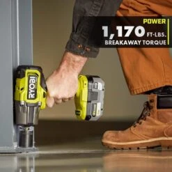 Ryobi ONE+ HP 18V Brushless Cordless 4-Mode 1/2 In. High Torque Impact Wrench (Tool Only) -RYOBI TOOLS SALE ryobi impact wrenches pbliw01b 77 1000