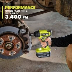 Ryobi ONE+ 18V Cordless 3/8 In. Impact Wrench Kit With (1) 1.5 Ah Battery And Charger -RYOBI TOOLS SALE ryobi impact wrenches pcl250k1 1d 1000