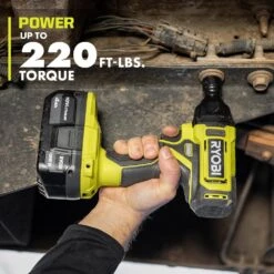 Ryobi ONE+ 18V Cordless 3/8 In. Impact Wrench Kit With (1) 1.5 Ah Battery And Charger -RYOBI TOOLS SALE ryobi impact wrenches pcl250k1 66 1000