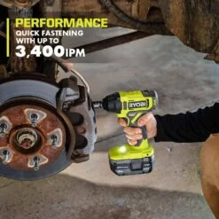 Ryobi ONE+ 18V Cordless 3/8 In. Impact Wrench Kit With 4 Ah Battery, 2Ah Battery, And 18V Charger 17 Ryobi ONE+ 18V Cordless 3/8 In. Impact Wrench Kit With 4 Ah Battery, 2Ah Battery, And 18V Charger -RYOBI TOOLS SALE ryobi impact wrenches pcl250k2sb 1d 1000