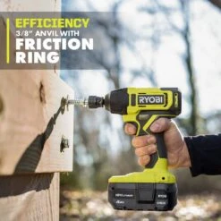 Ryobi ONE+ 18V Cordless 3/8 In. Impact Wrench Kit With 4 Ah Battery, 2Ah Battery, And 18V Charger 16 Ryobi ONE+ 18V Cordless 3/8 In. Impact Wrench Kit With 4 Ah Battery, 2Ah Battery, And 18V Charger -RYOBI TOOLS SALE ryobi impact wrenches pcl250k2sb a0 1000