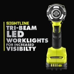 Ryobi ONE+ HP 18V Brushless Cordless Compact 1/2 In 4 Mode Impact Wrench (Tool Only) -RYOBI TOOLS SALE ryobi impact wrenches psbiw25b 77 1000