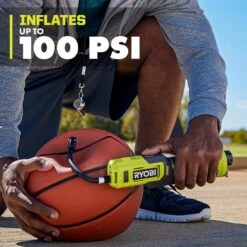 Ryobi USB Lithium High Pressure Inflator Kit With 2.0Ah USB Lithium Battery -RYOBI TOOLS SALE ryobi inflators fvif51k fvb02 a0 1000