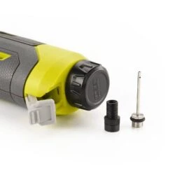 Ryobi USB Lithium Cordless High Pressure Portable Inflator Kit With 2.0 Ah Battery, Charging Cable, & 3.0 Ah Battery (2-Pack) -RYOBI TOOLS SALE ryobi inflators fvif51k fvb203 1f 1000