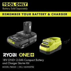 Ryobi ONE+ 18V Cordless High Volume Inflator (Tool Only) -RYOBI TOOLS SALE ryobi inflators pcl016b 76 1000