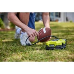 Ryobi ONE+ 18V Cordless Dual Function Inflator/Deflator With 2.0 Ah Lithium-Ion Battery -RYOBI TOOLS SALE ryobi inflators pcl031b pbp006 4f 1000
