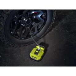 Ryobi ONE+ 18V Cordless Dual Function Inflator/Deflator With Cordless LED Light (Tools Only) -RYOBI TOOLS SALE ryobi inflators pcl031b pcl660b c3 1000