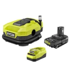 Ryobi ONE+ Dual Function Inflator With 2.0 Ah Battery And Charger Kit
