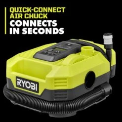 Ryobi ONE+ Dual Function Inflator With 2.0 Ah Battery And Charger Kit -RYOBI TOOLS SALE ryobi inflators pcl031b psk005 c3 1000