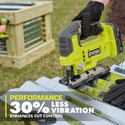 Ryobi ONE+ 18V Lithium-Ion 4.0 Ah Battery (2-Pack) With FREE 18V ONE+ Cordless Jig Saw -RYOBI TOOLS SALE ryobi jigsaws pbp2005 pcl525b 66 1000