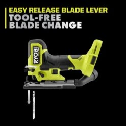 Ryobi ONE+ HP 18V Brushless Cordless Compact Barrel Grip Jig Saw (Tool Only) -RYOBI TOOLS SALE ryobi jigsaws psbjs01b 1f 1000