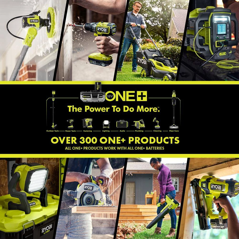 Ryobi ONE+ HP 18V 6.0 Ah Lithium-Ion HIGH PERFORMANCE Battery And Charger Kit With ONE+ HP 18V Brushless Jig Saw 11 Ryobi ONE+ HP 18V 6.0 Ah Lithium-Ion HIGH PERFORMANCE Battery And Charger Kit With ONE+ HP 18V Brushless Jig Saw - Image 11