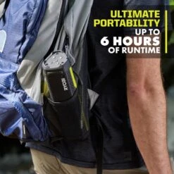 Ryobi USB Lithium Cordless Bluetooth Charging Speaker Kit With 2.0 Ah Battery And Charging Cable -RYOBI TOOLS SALE ryobi jobsite audio fva51k 1f 1000