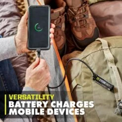 Ryobi USB Lithium Cordless Bluetooth Charging Speaker Kit With 2.0 Ah Battery And Charging Cable -RYOBI TOOLS SALE ryobi jobsite audio fva51k 44 1000