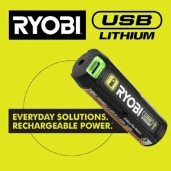 Ryobi USB Lithium Cordless Bluetooth Charging Speaker Kit W/ 2.0 Ah Battery, Charging Cable, & FREE USB Lithium 2.0 Ah Battery -RYOBI TOOLS SALE ryobi jobsite audio fva51k fvb02 a0 1000