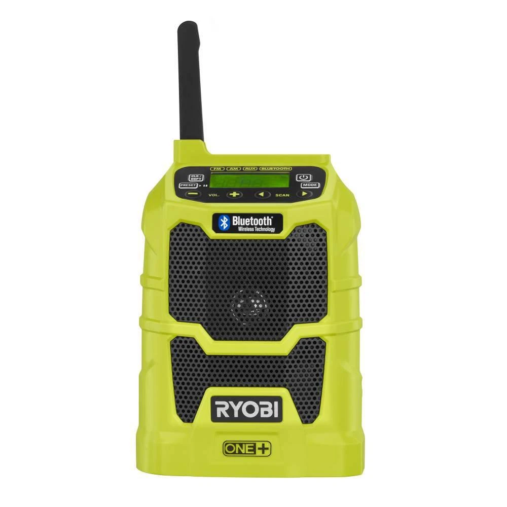 Ryobi ONE+ 18V Cordless Compact Radio With Bluetooth Wireless Technology (Tool Only) 3 Ryobi ONE+ 18V Cordless Compact Radio With Bluetooth Wireless Technology (Tool Only) - Image 3